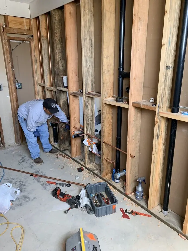 Commercial rough-in plumbing for Gas Line Repair in Dava-Lakeshore